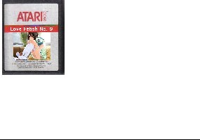 Atari 2600 Love Fetish No. 9 Game Cartridge