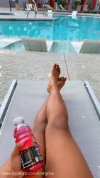 Feet at the pool today.